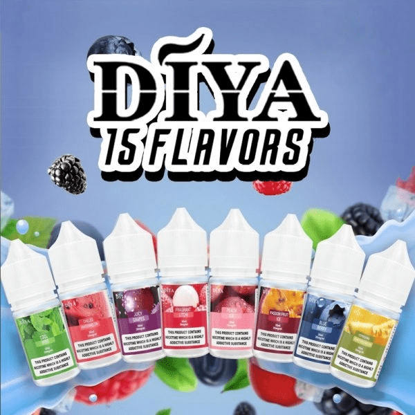DIYA 叮啞煙油 15 款口味推薦 DIYA 叮啞煙油 15 款口味推薦