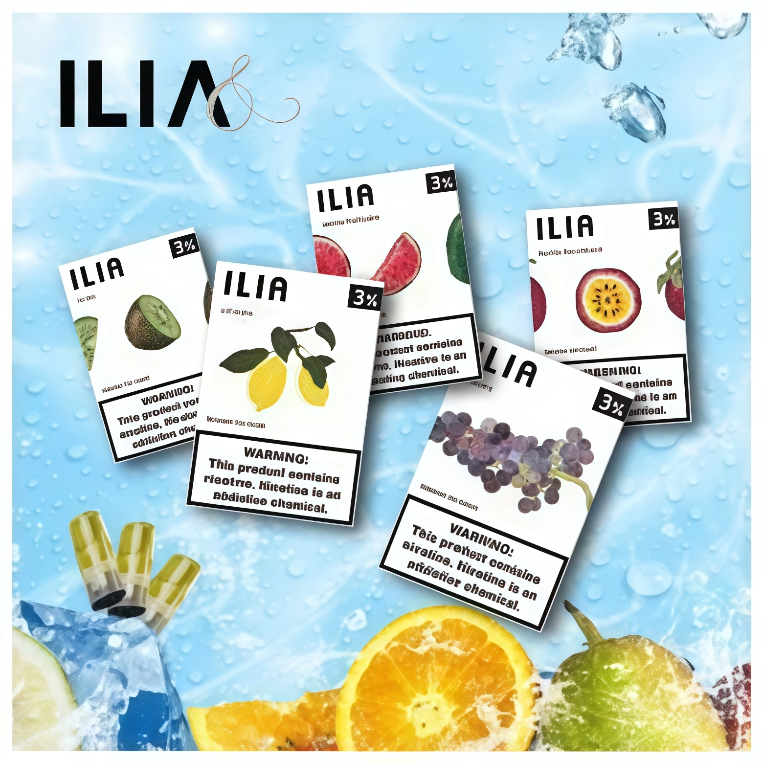 ILIA煙彈_一代主機通用_透明煙彈_口味齊全_台灣現貨 ILIA煙彈_一代主機通用_透明煙彈_口味齊全_台灣現貨